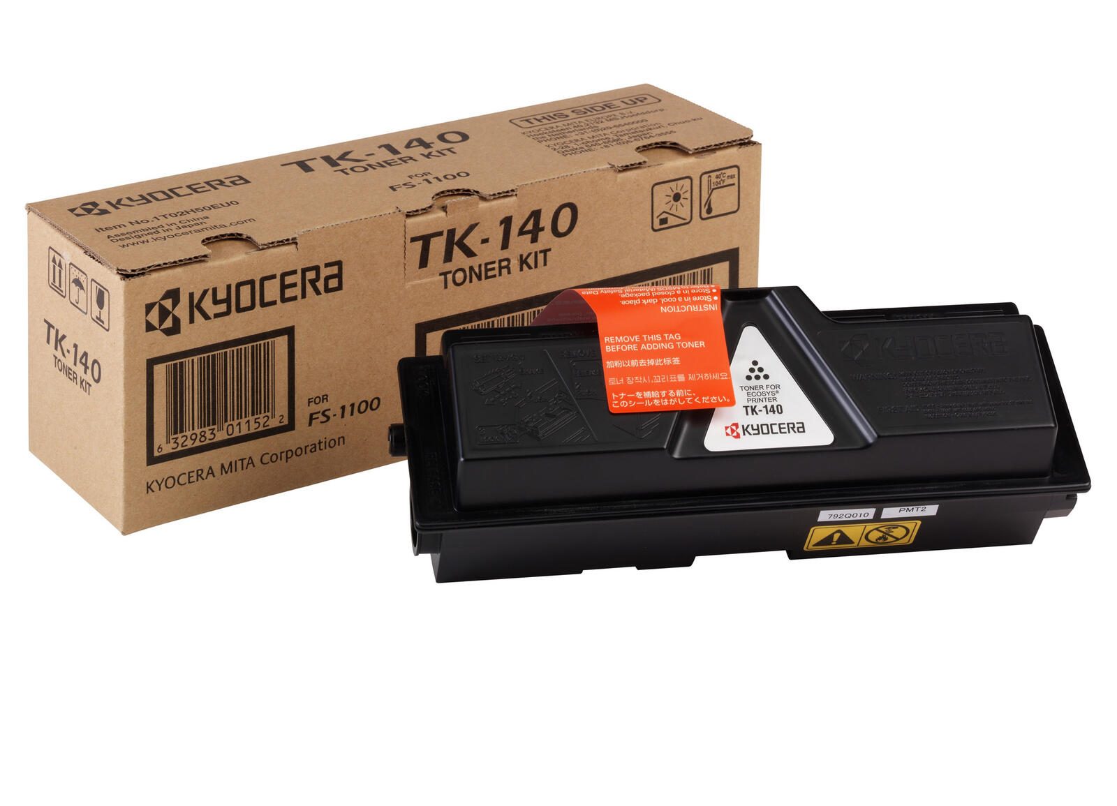 Kyocera Original TK-140 Cartouche de toner noir 4 000 pages (1T02H50EU0)