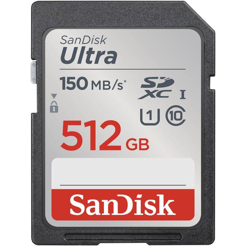 Carte mémoire SanDisk Ultra SDXC UHS-I 512 Go