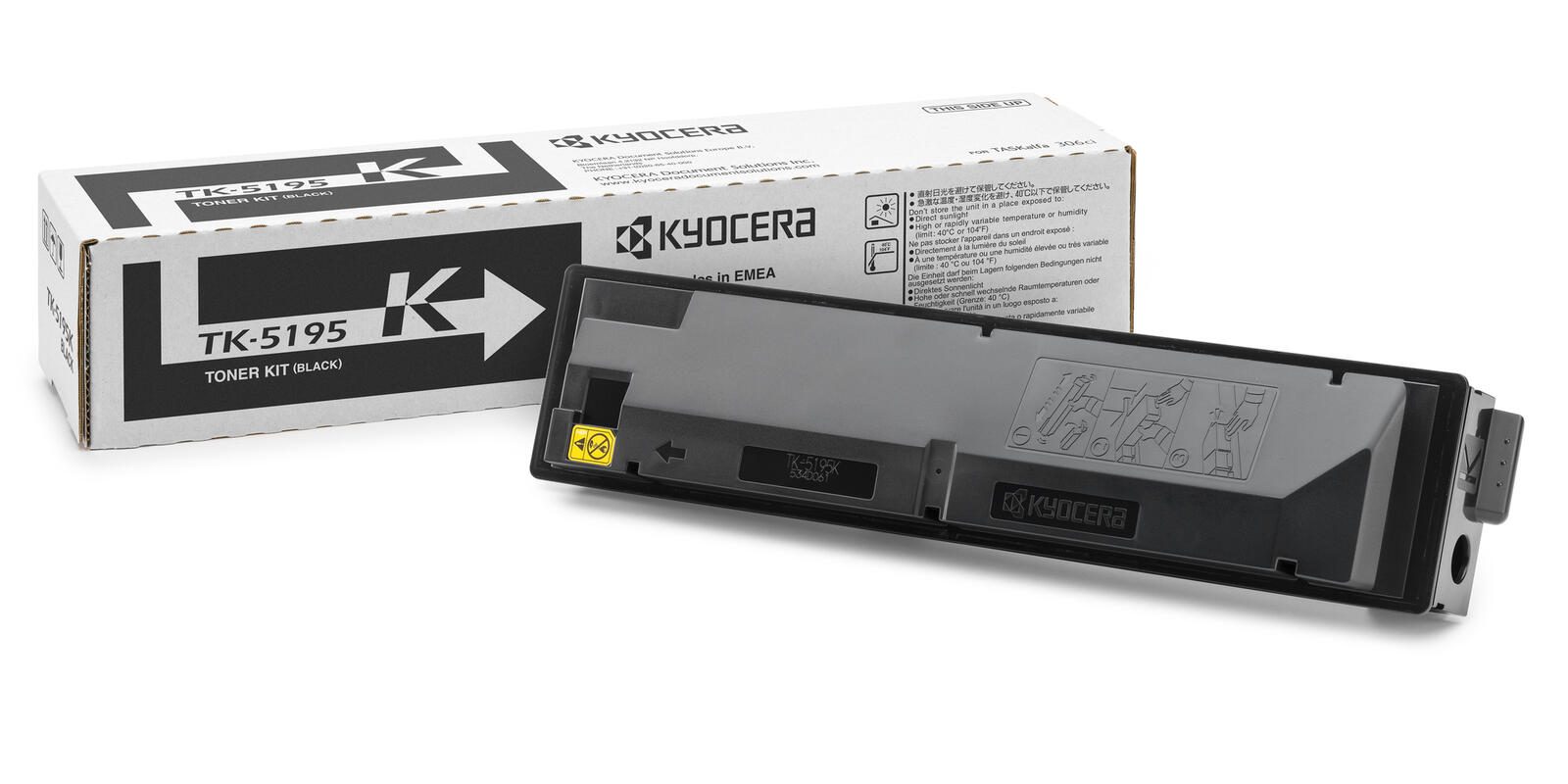 Toner Kyocera Original TK-5195K noir 15 000 pages (1T02R40NL0)