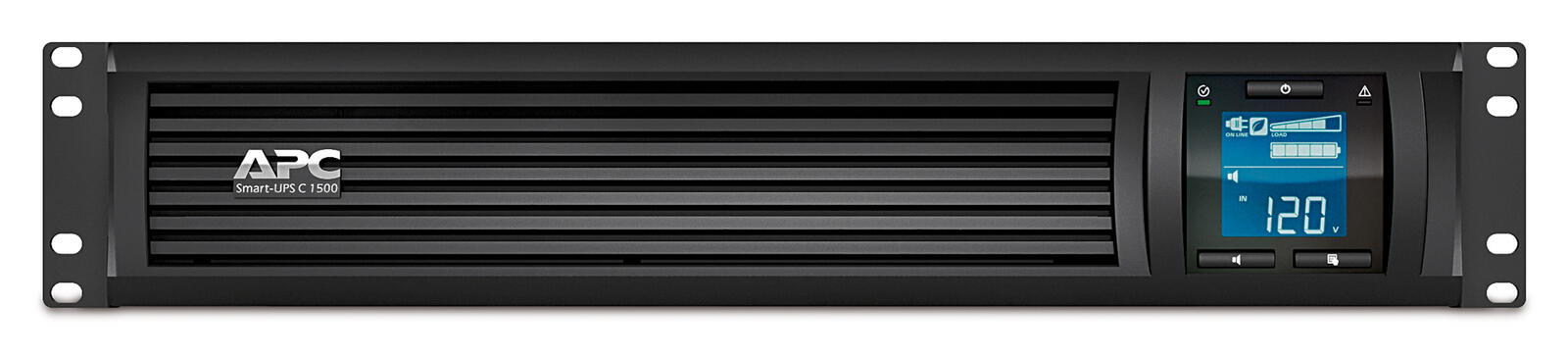 APC Smart-UPS C 1500VA, LCD RM, 2UC, 220-240V (SMC1500I-2UC) avec APC SmartConnect