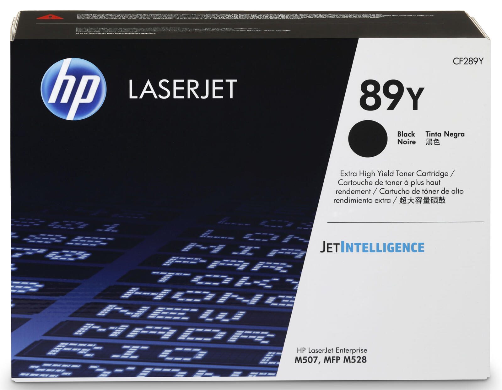 Cartouche HP Original 89Y Noir 20 000 pages (CF289Y)