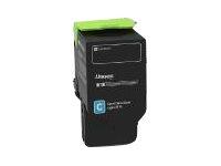 Cartouche de toner Lexmark Original - cyan (78C2XC0) pour CX622ade, CS625ade, CS421dn, CS521dn, CX625adhe, CX522ade