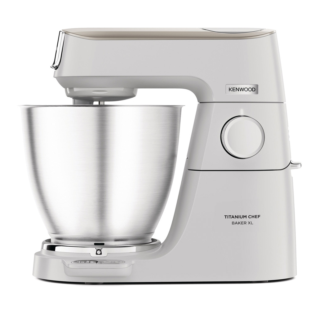 Robot pâtissier Titanium Chef Baker XL blanc de Kenwood, 1200 W, avec balance intégrée, 7 litres