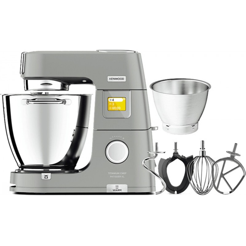 Kenwood Titanium Chef Patissier XL Robot pâtissier argenté