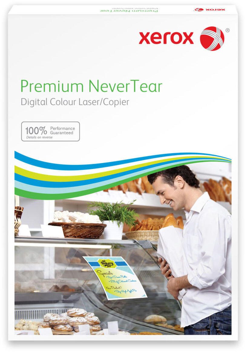 Xerox Laserfolien Premium NeverTear mat, blanc 160 g/m² 1 boîte = 100 feuilles