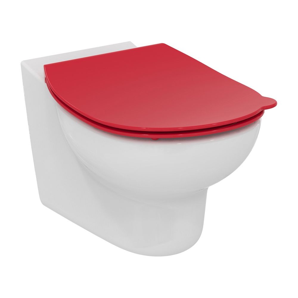 Ideal Standard abattant WC Contour21 Schools, pour enfants 7-11 ans, rouge