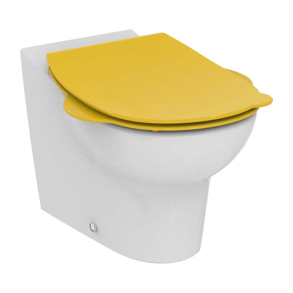 Siège de WC Ideal Standard Contour21 Schools, pour enfants 3-7 ans, Jaune