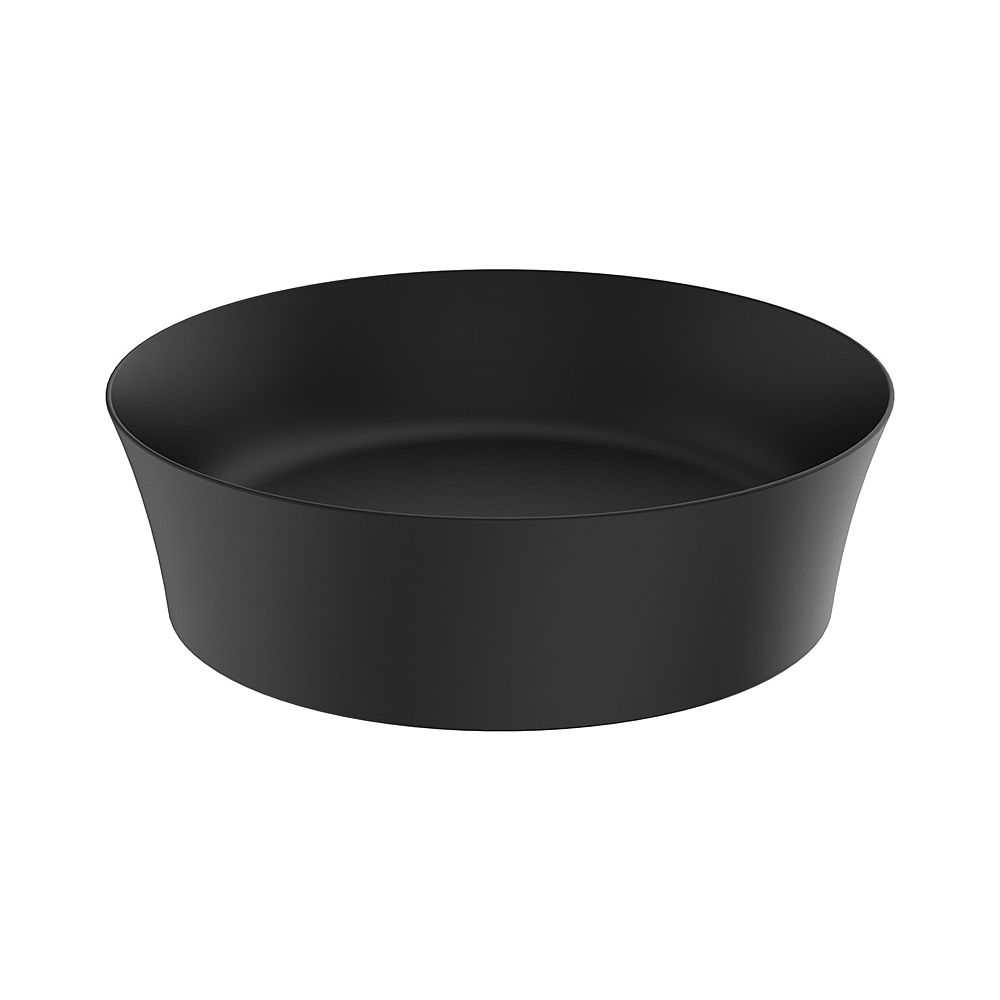 Ideal Standard cuvette Ipalyss, sans trou de robinet, sans trop-plein 400x400x120 mm, Noir Mat