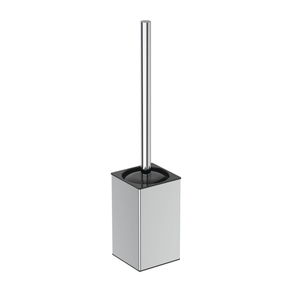 Garniture de brosse IOM Cube Ideal Standard, contenant en métal, chromé