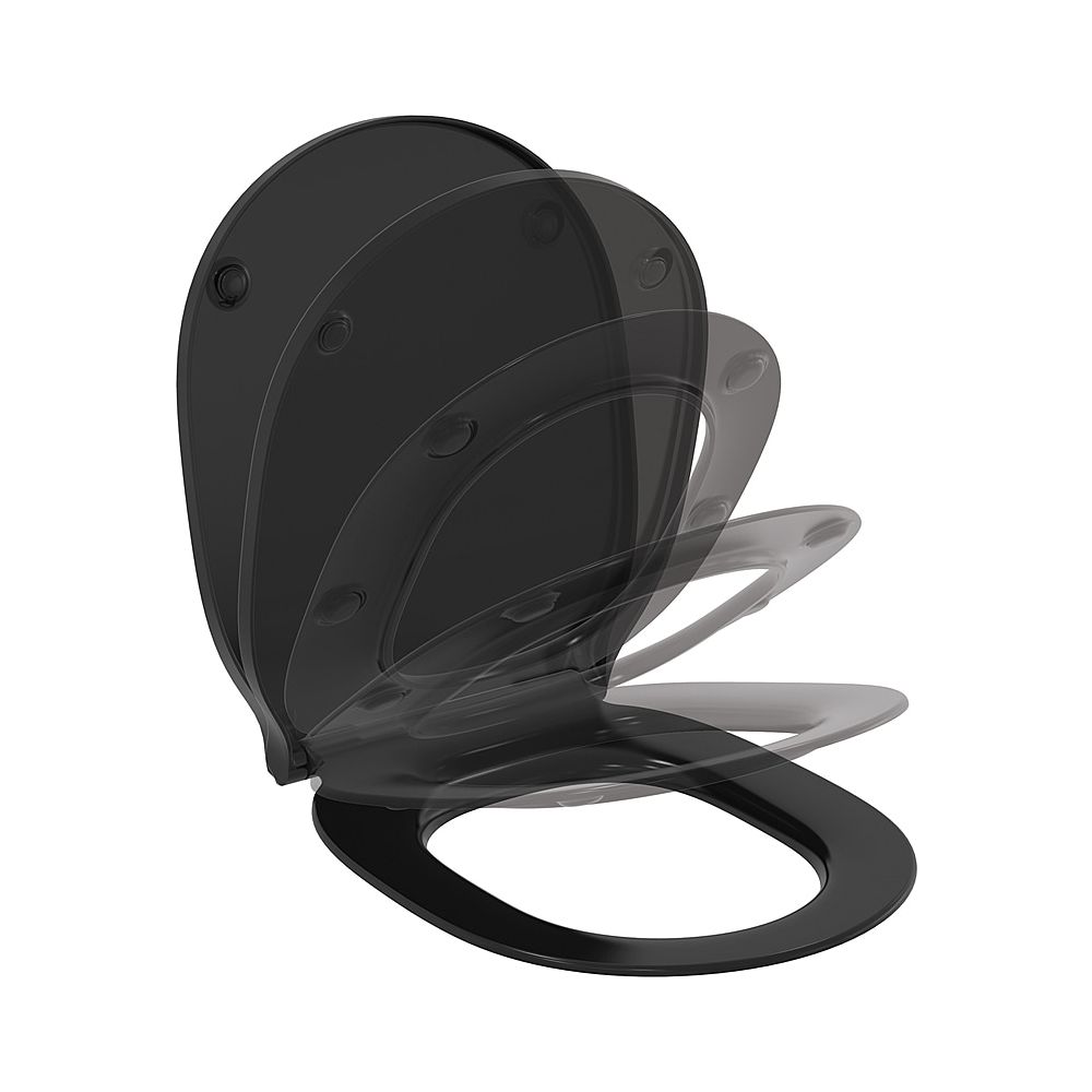 Ideal Standard siège de WC Connect Air Wrapover Softclosing Noir