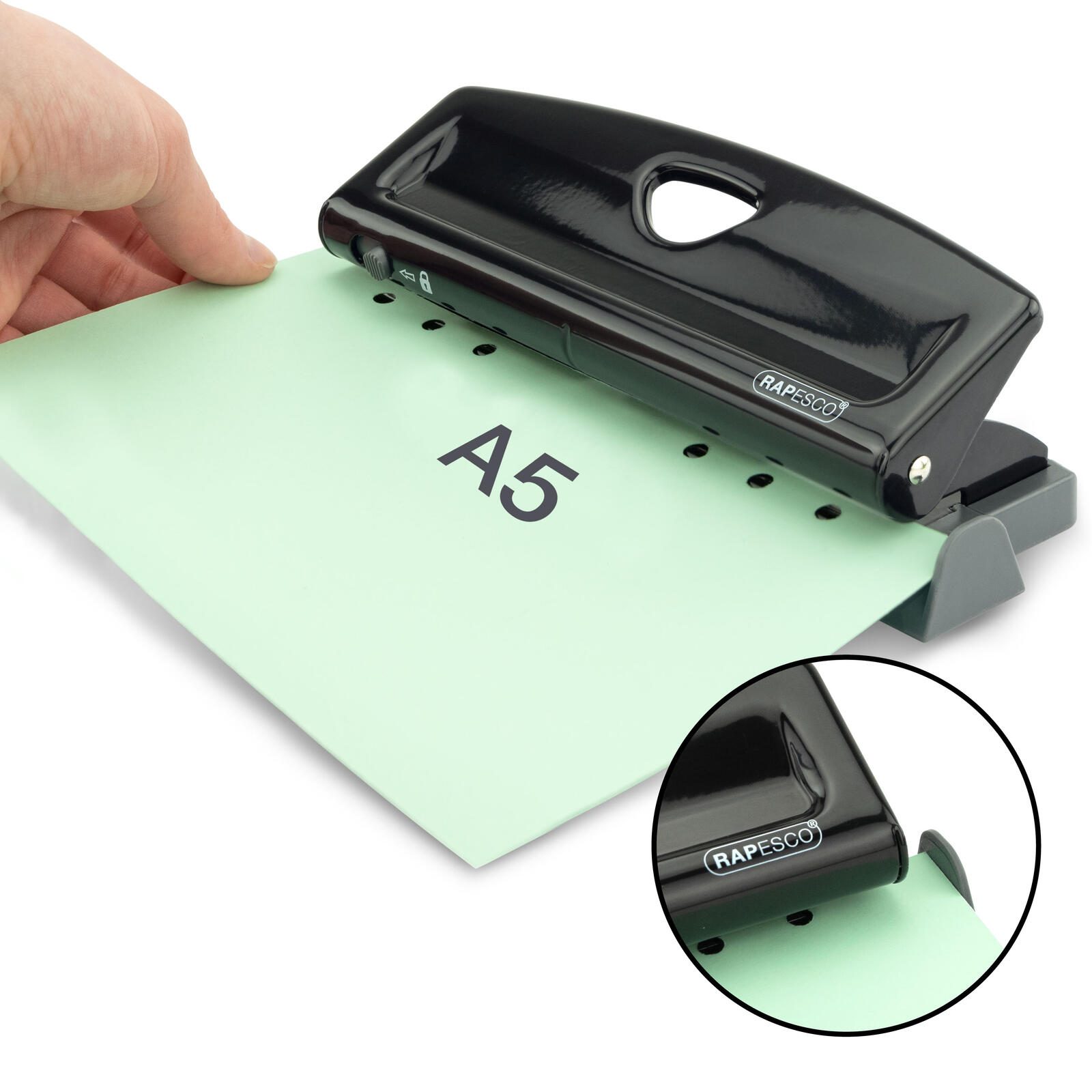 RAPESCO® Perforateur pour agenda noir