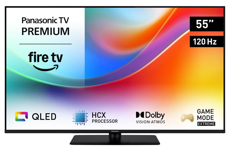 Panasonic TV-55W85B Smart TV 139,7 cm (55") 4K UHD, Fire TV, HDMI, USB, LAN, WLAN, Bluetooth