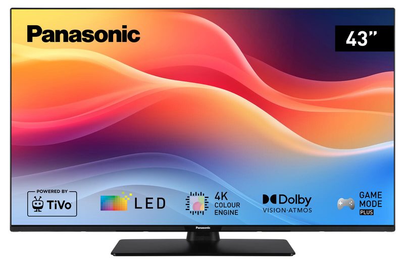 Panasonic TB-43W61A Smart TV 109,2 cm (43") 4K UHD, TiVo, HDMI, USB, LAN, Wi-Fi, Bluetooth