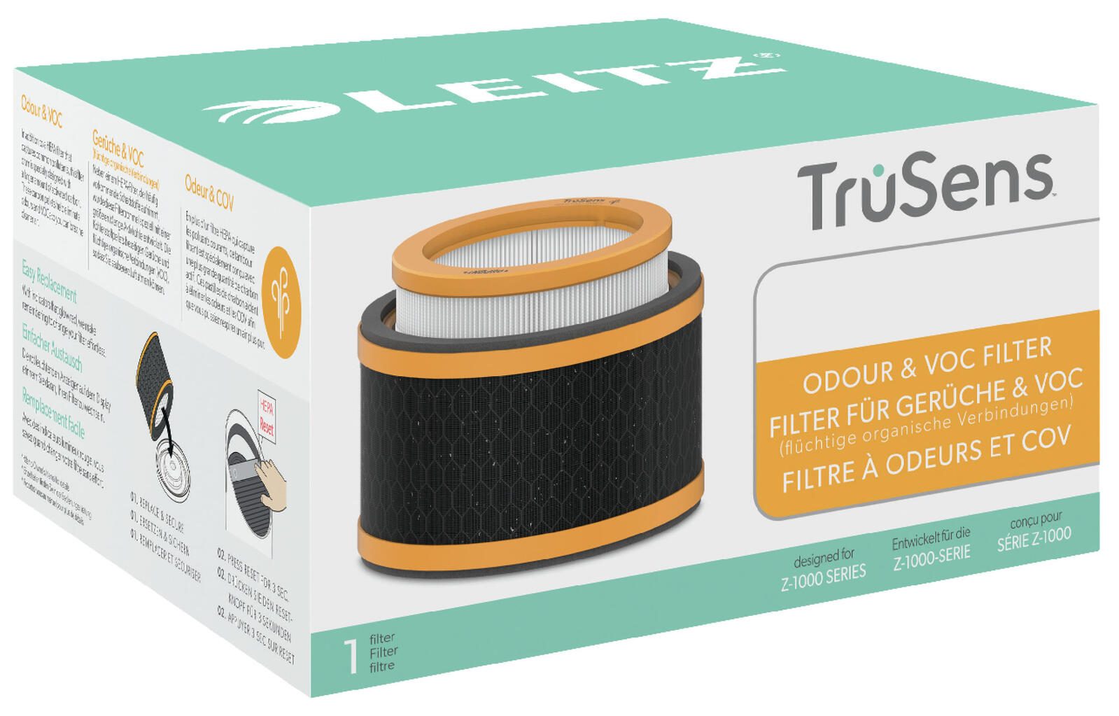 Filtre HEPA pour purificateur d'air Leitz