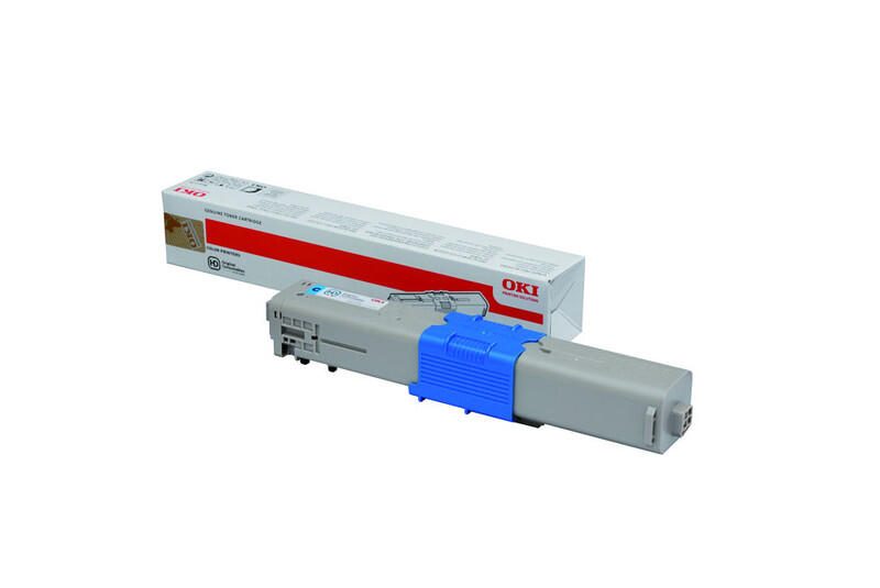 Cartouche de toner cyan OKI Original 1 500 pages (44973535)