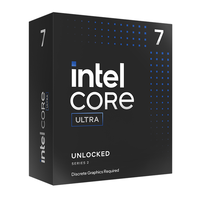 Intel Core Ultra 7 265KF, processeur 20 cœurs, 5,5 GHz, socket 1851 (Arrow Lake) - boîtier, sans ventilateur