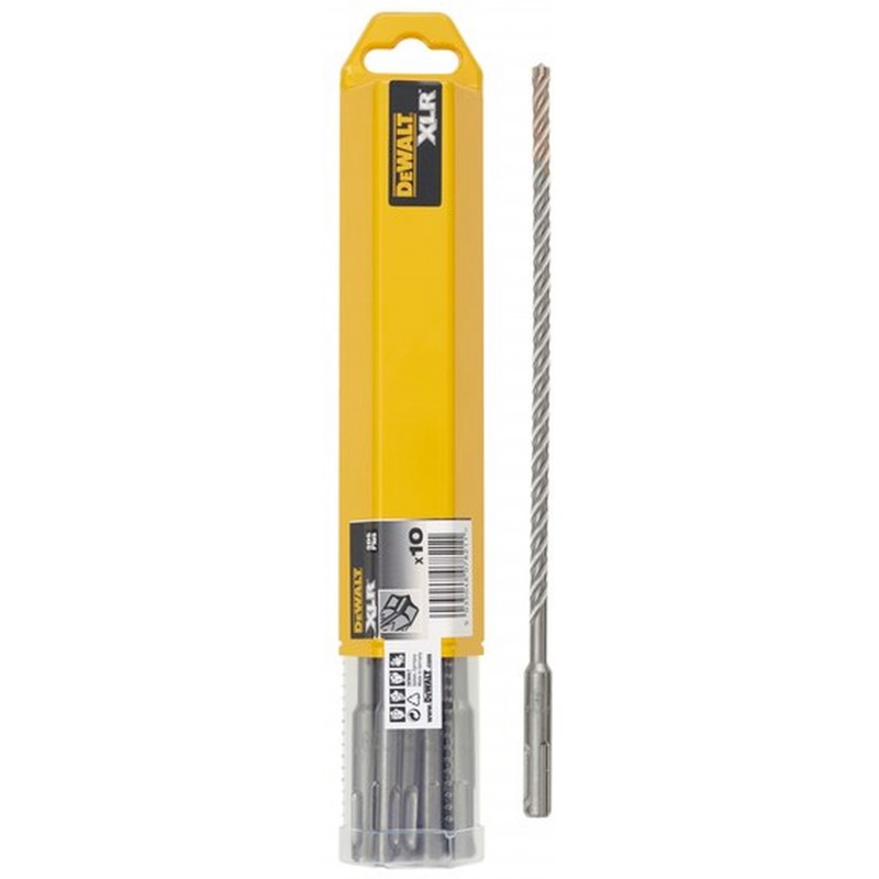 Mèche VHM SDS-Plus DeWALT DT8965 8 x 160 mm, 10 pièces — lot de 10 pièces