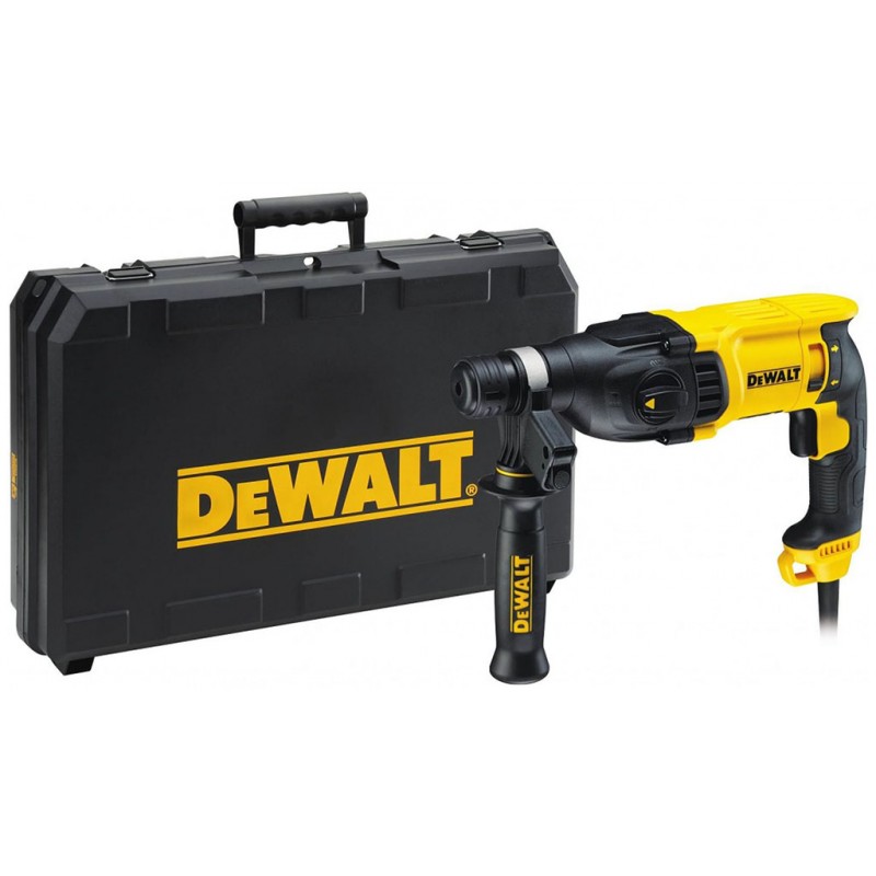 DeWALT D25133K-QS Marteau perforateur SDS-Plus (800W / 2,6J) Coffret