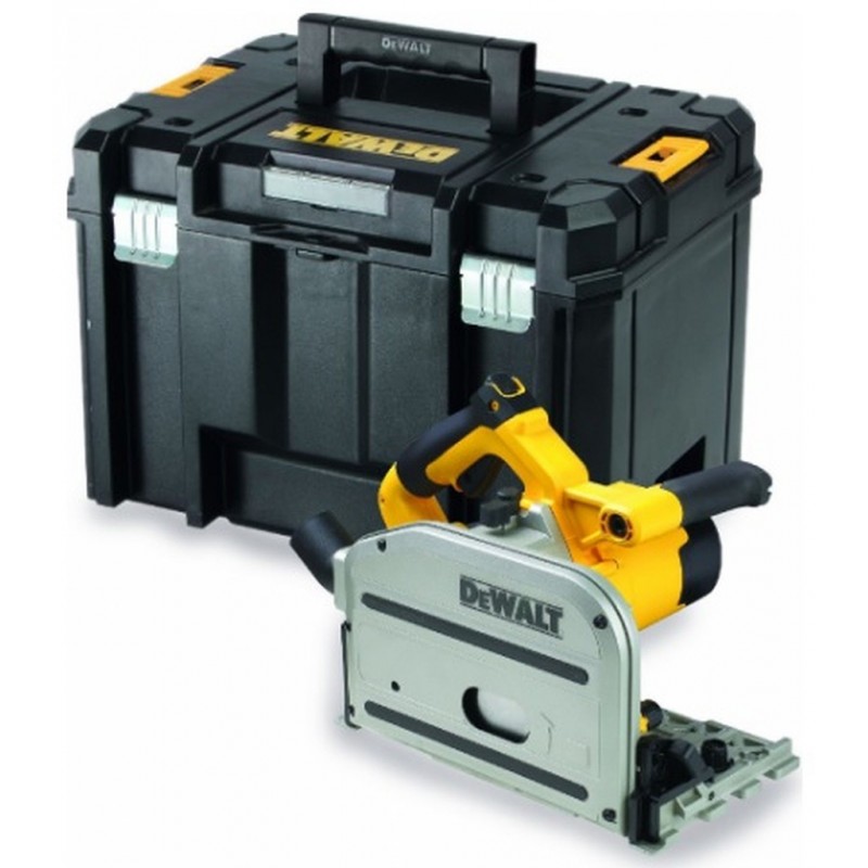Scie circulaire plongeante DeWalt DWS520KT-QS | 1300 W | Ø 165 mm | Profondeur de coupe 59 mm | Coffret TSTAK
