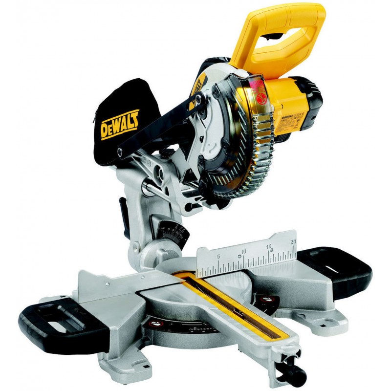 Scie à onglet radiale sans fil DeWALT DCS365N-XJ 184 mm XR (18V/sans batterie)