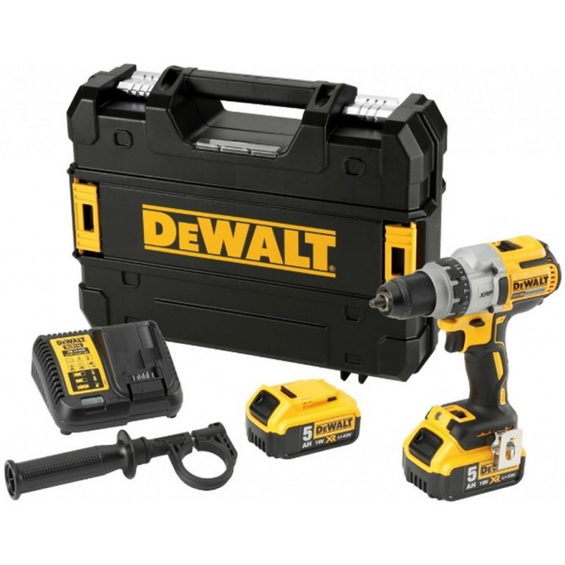 DeWALT DCD991P2-QW Perceuse-visseuse sans balais XRP (95Nm/18V/2x5,0Ah) coffret TSTAK