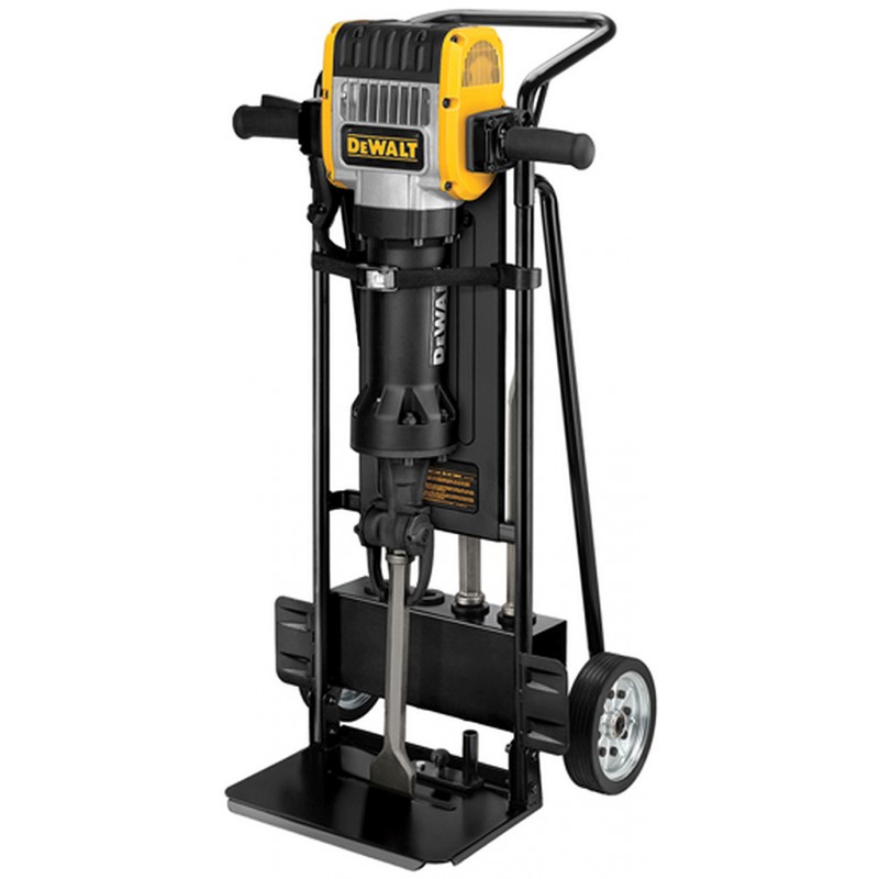 DeWALT D25981K-QS Marteau brise-béton HEX 28 mm, 29,5 kg (2100W/62J) avec chariot de transport