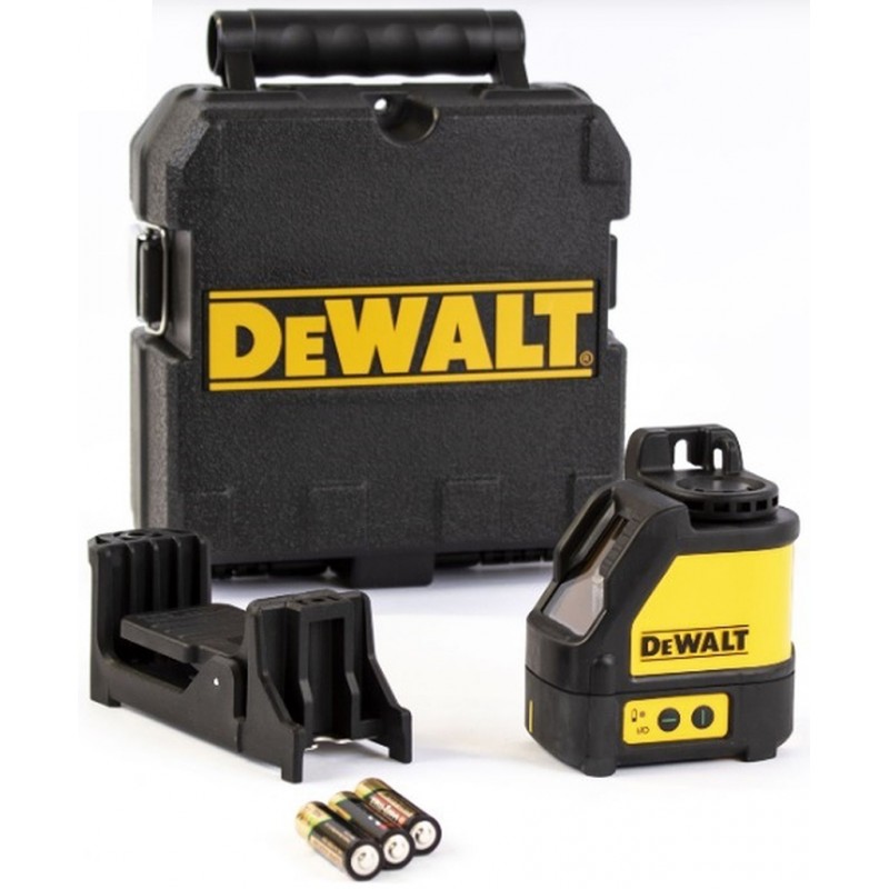 DeWALT DW088CG-XJ Laser à lignes croisées vert en coffret de transport