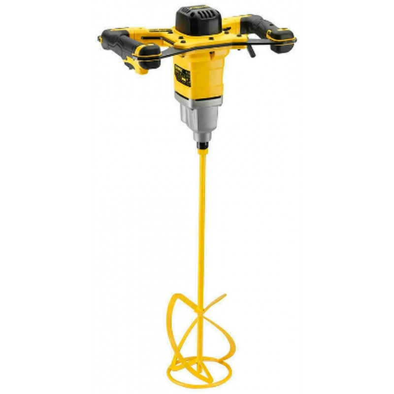 DeWALT DWD241-QS Mélangeur de mortier, malaxeur manuel, mélangeur à ciment - M14, 1800 Watts