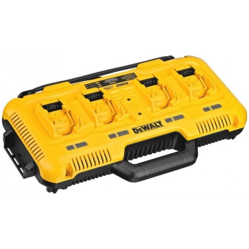 DeWALT DCB104-QW Chargeur rapide XR FlexVolt 4 ports, 10,8 V - 54,0 V