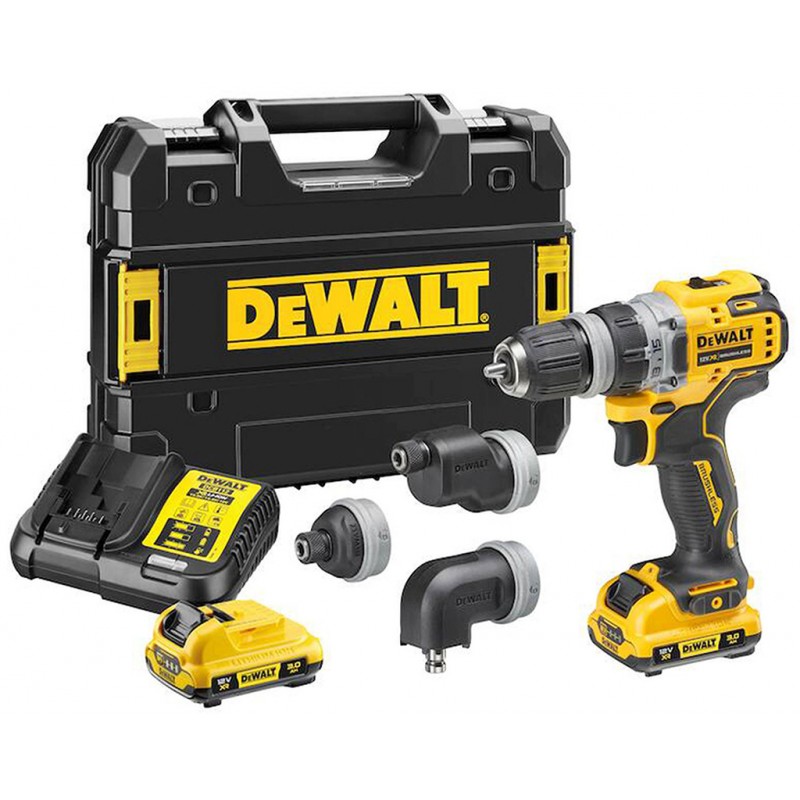 DeWALT DCD703L2T-QW Perceuse-visseuse sans fil (57 Nm/12V/2x3,0Ah) Tstak