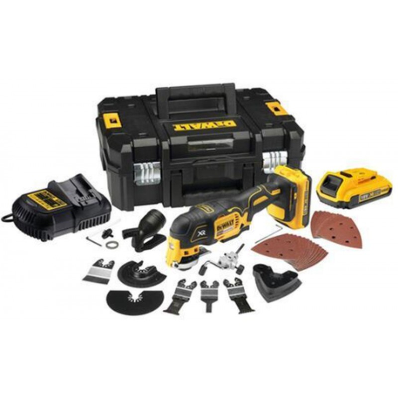 DeWALT DCS353D2-QW Multi-Tool sans fil - Version de base XR (12V/2x2,0Ah) Tstak