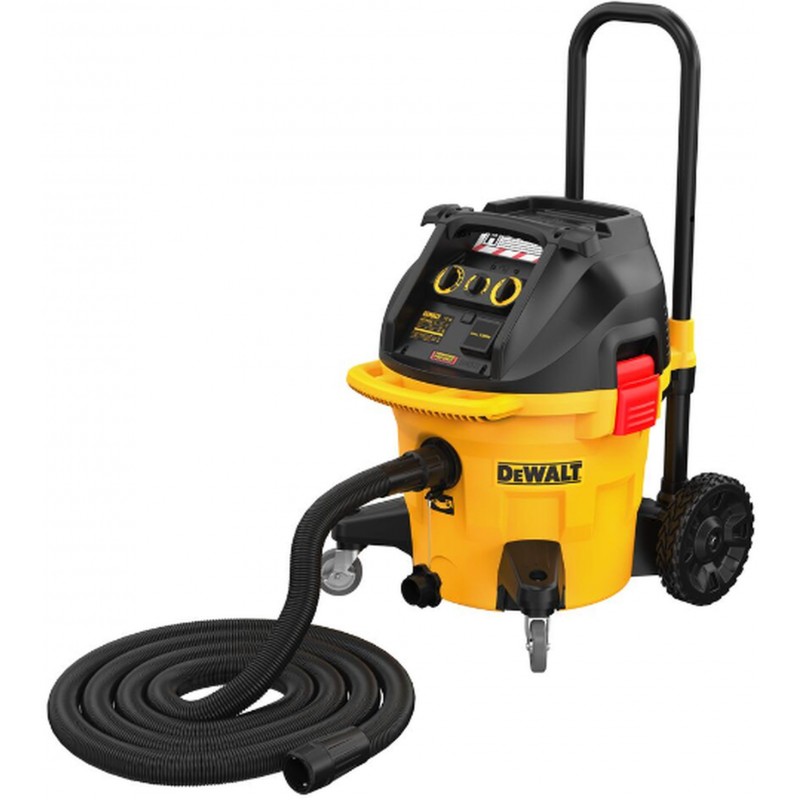 DeWALT DWV905H-QS Aspirateur industriel pour usage humide/sec H-Class, 38 litres