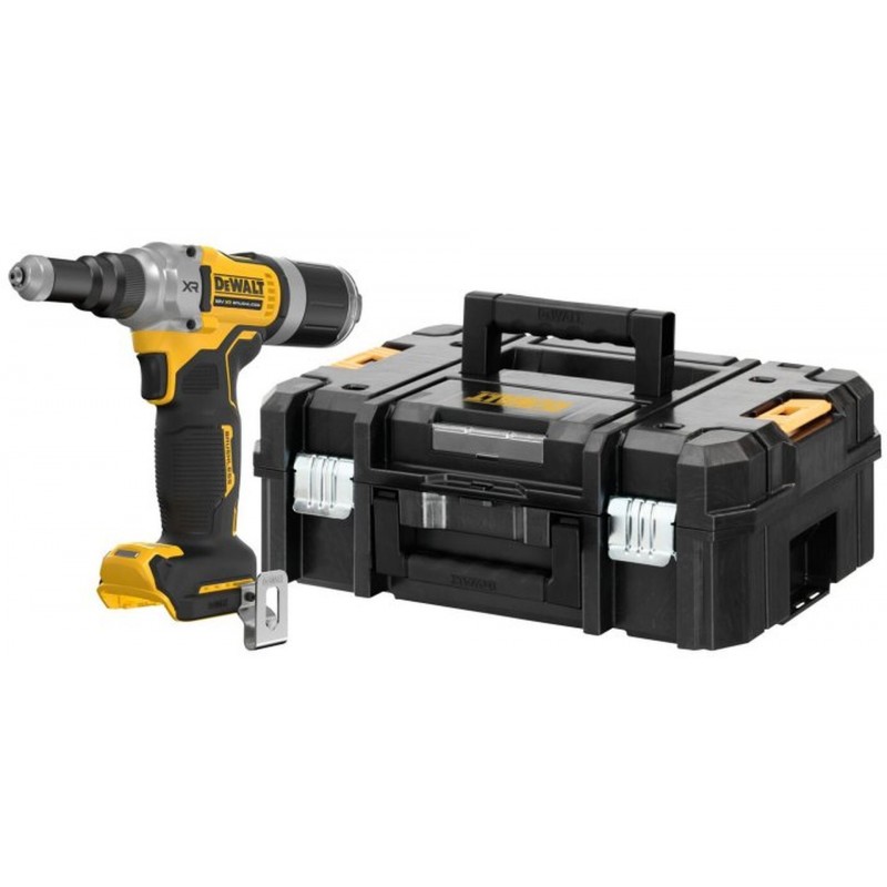 Pince à rivets aveugles DeWALT DCF414NT-XJ 6,3 mm XR (18 V / sans batterie) coffret Tstak