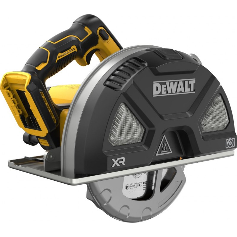 DeWALT DCS383N-XJ XR Scie circulaire sur métal sans fil (67 mm/184 mm/18 V/sans batterie ni chargeur)