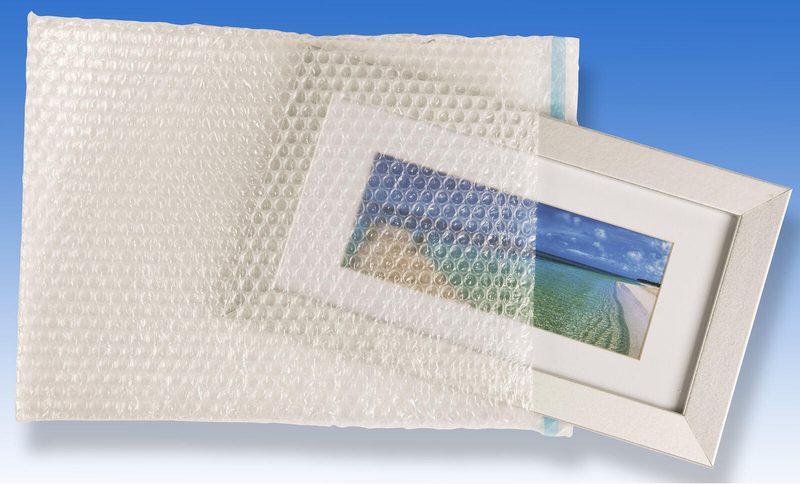 Poches à bulles Sealed Air pour format DIN C6 transparent 1 boîte = 550 pièces — lot de 550 pièces