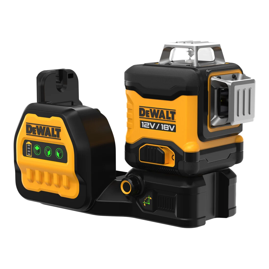Laser DeWALT DCE089NG18-XJ auto-nivelant à croix, 3x 360° faisceau vert 18V Tstak