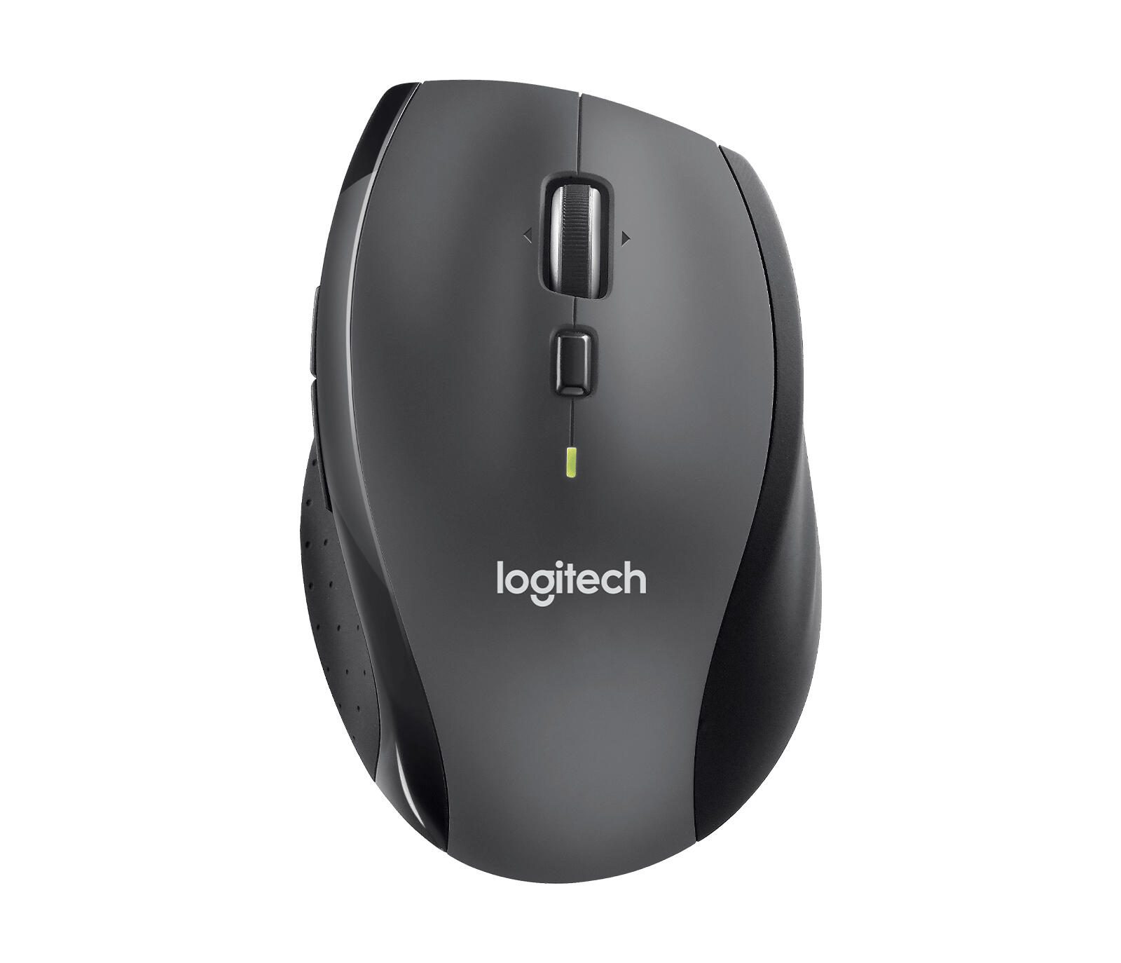 Logitech Marathon M705 Souris sans fil - argent 1000 DPI, laser, 7 touches, 2,4 GHz, USB-A, droitier