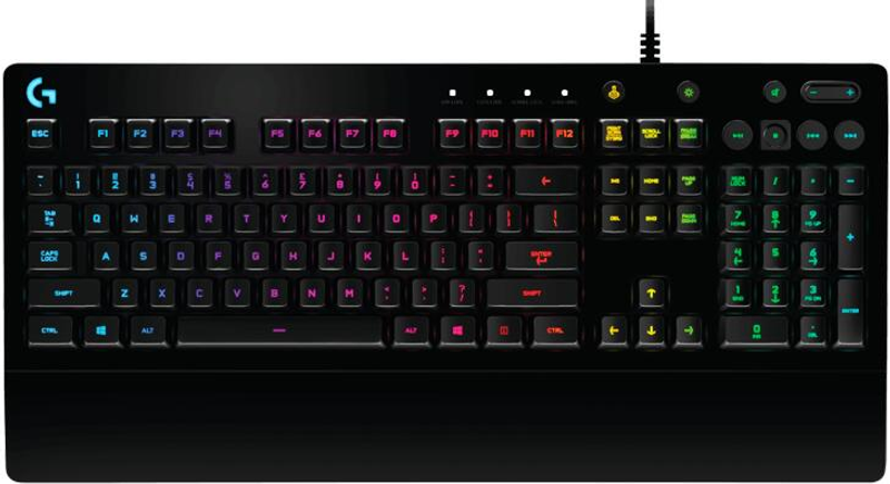 Clavier gaming Logitech G213 Prodigy RGB - Idéal pour le travail et le jeu