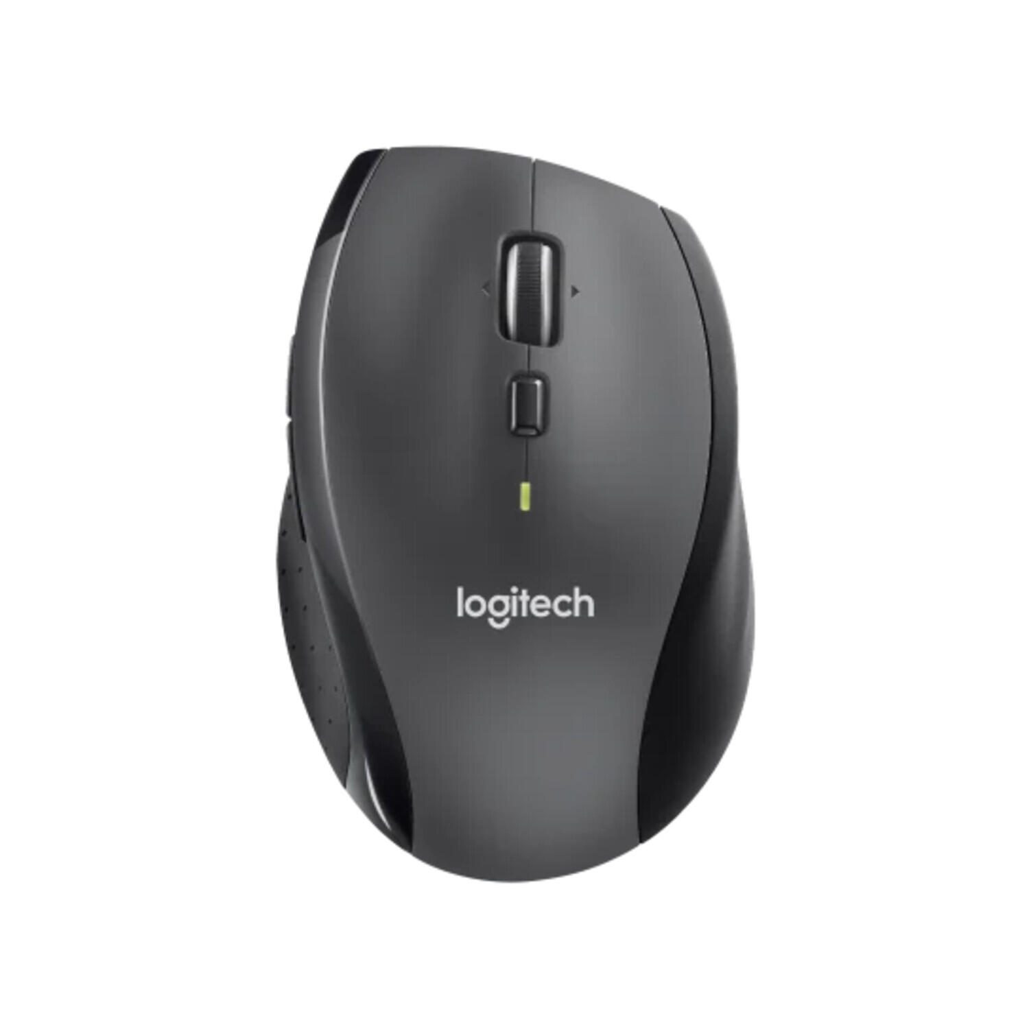 Souris sans fil Logitech M705 anthracite (version 2018) 1000 DPI, optique, 5 touches, 2,4 GHz, USB-A, pour droitiers