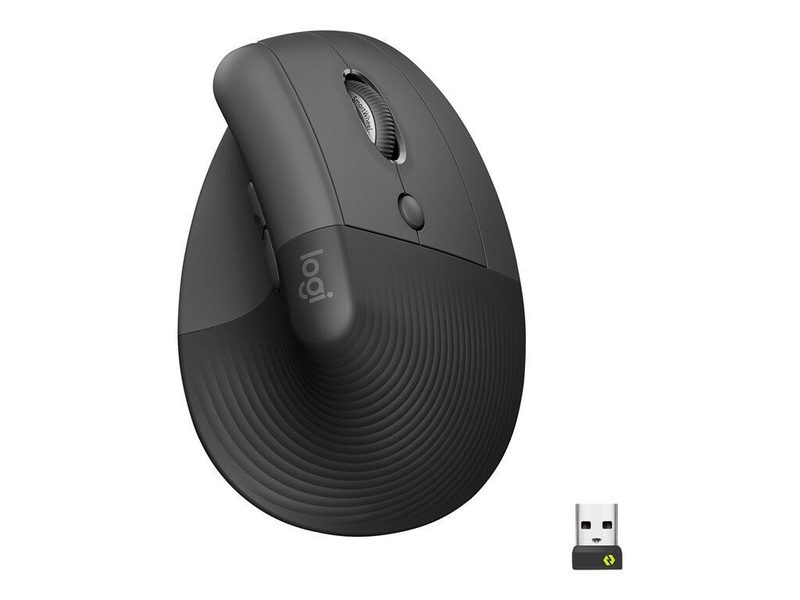 Souris verticale Logitech Lift for Business - ergonomique, sans fil
