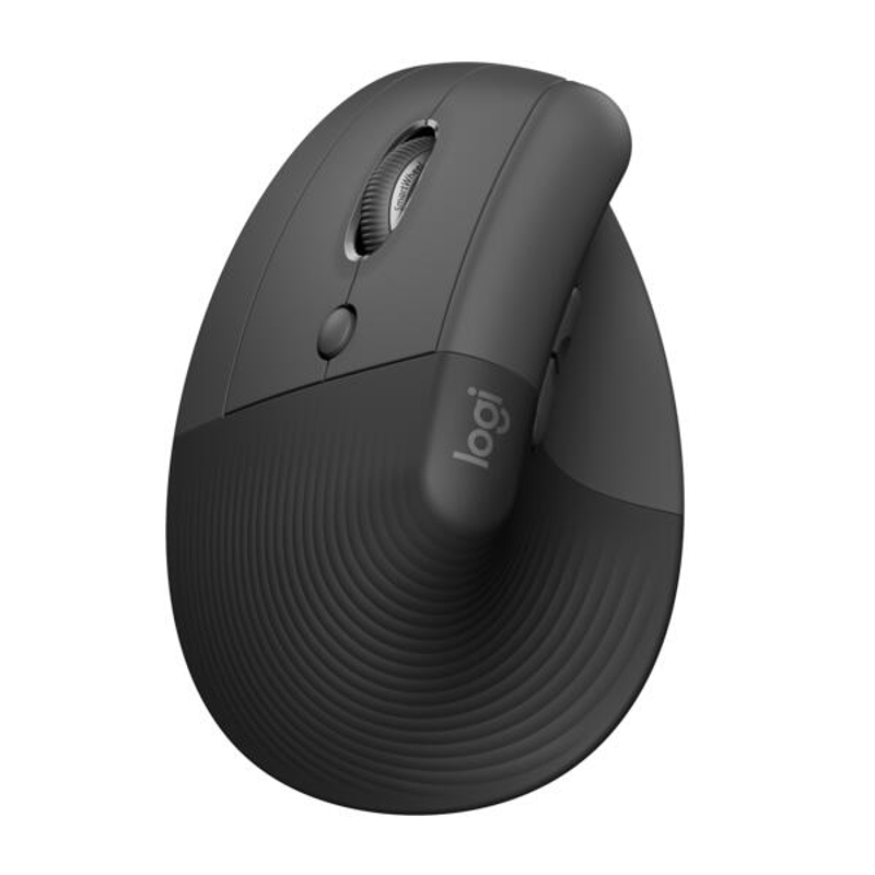 Logitech Lift for Business Souris ergonomique verticale sans fil pour gauchers - noir