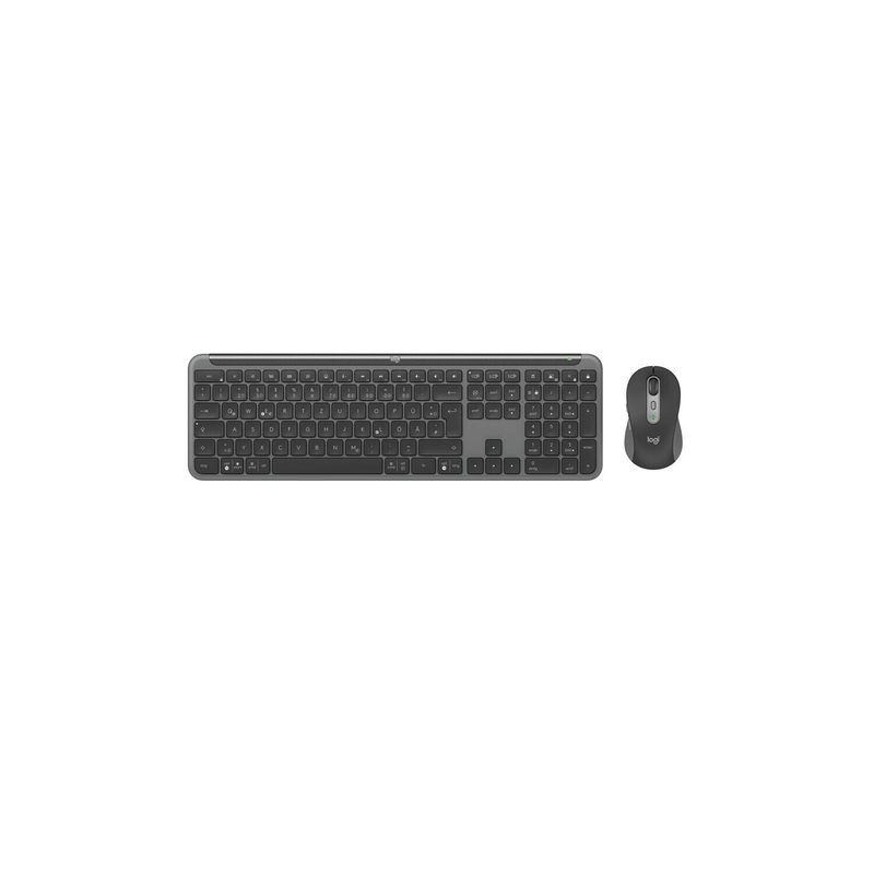 Logitech Signature Slim Combo MK950 - Ensemble clavier et souris - QWERTZ Allemand, Graphite