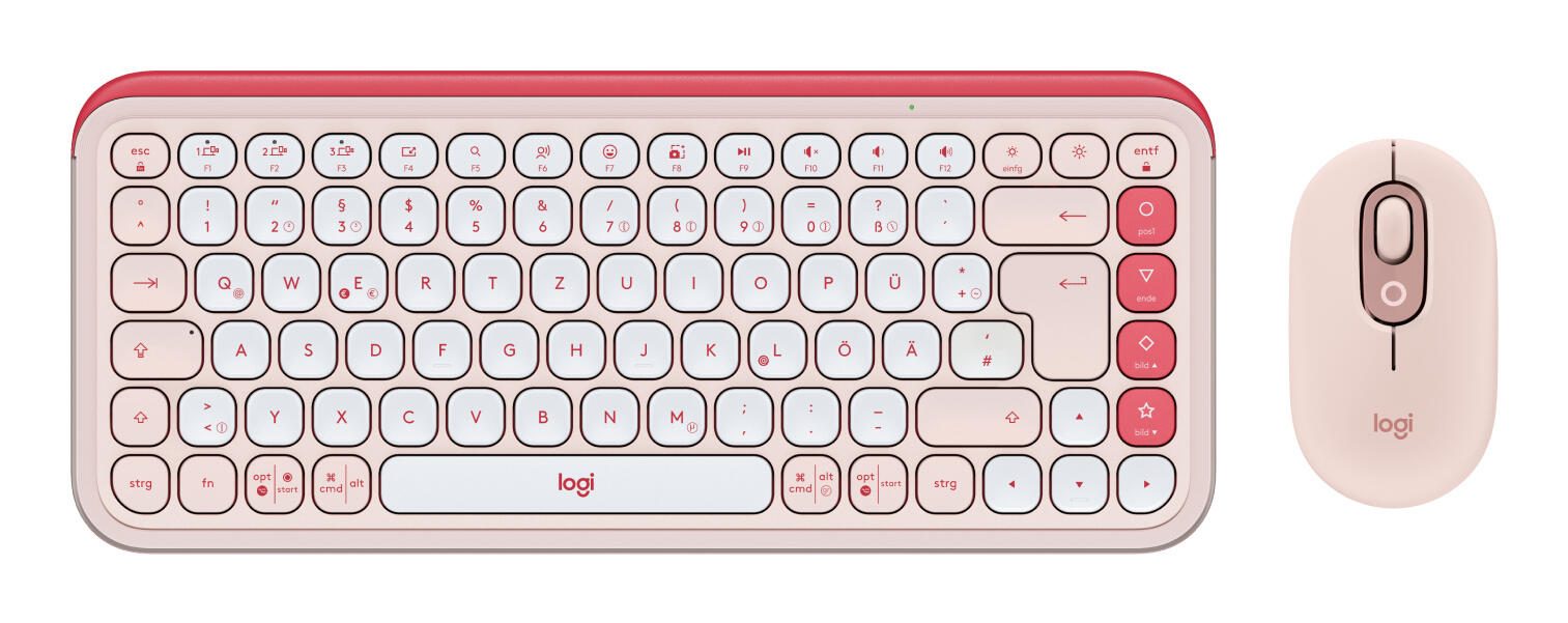 Set clavier et souris Logitech POP Icon Combo