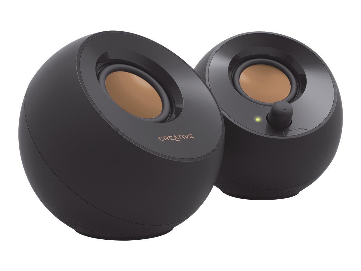 Enceintes Creative Labs Creative Pebble - pour PC - 4,4 Watts (total)