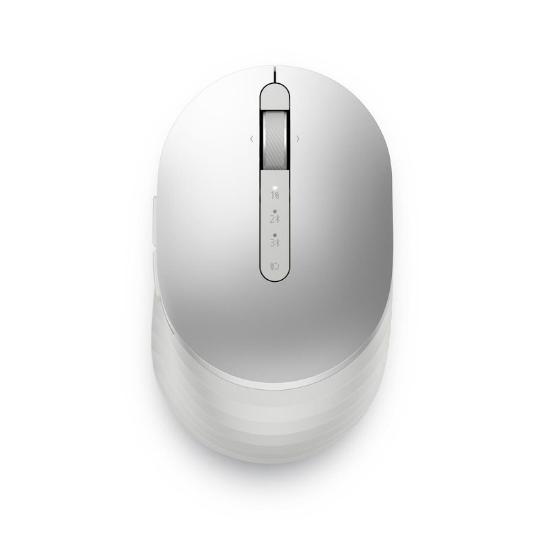 Souris optique Dell Premier MS7421W argent platine sans fil, Bluetooth, USB, 7 touches, ambidextre, 1600 dpi