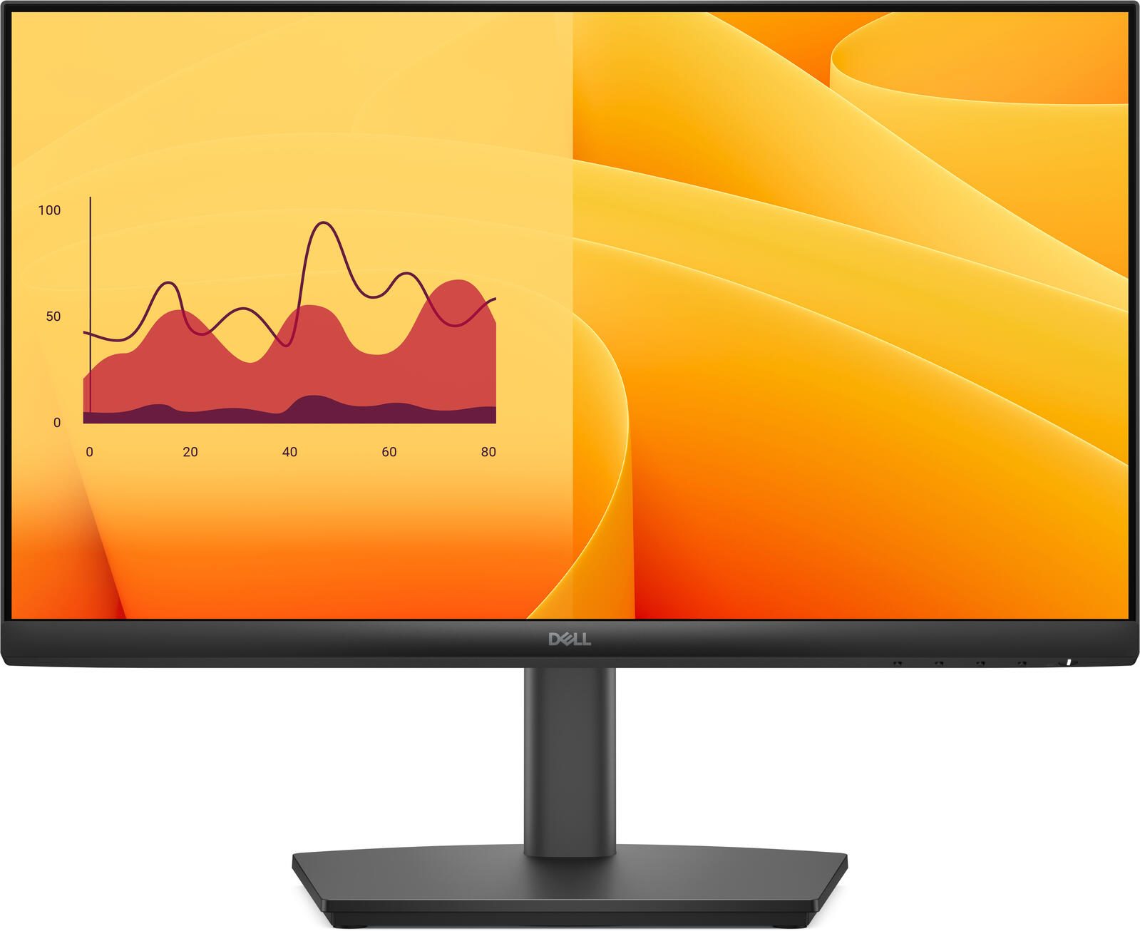 Écran Dell E2225HSM 54,6 cm (21,5") Full HD, 1920 x 1080, VA, 8ms, 16:9, VGA, DisplayPort