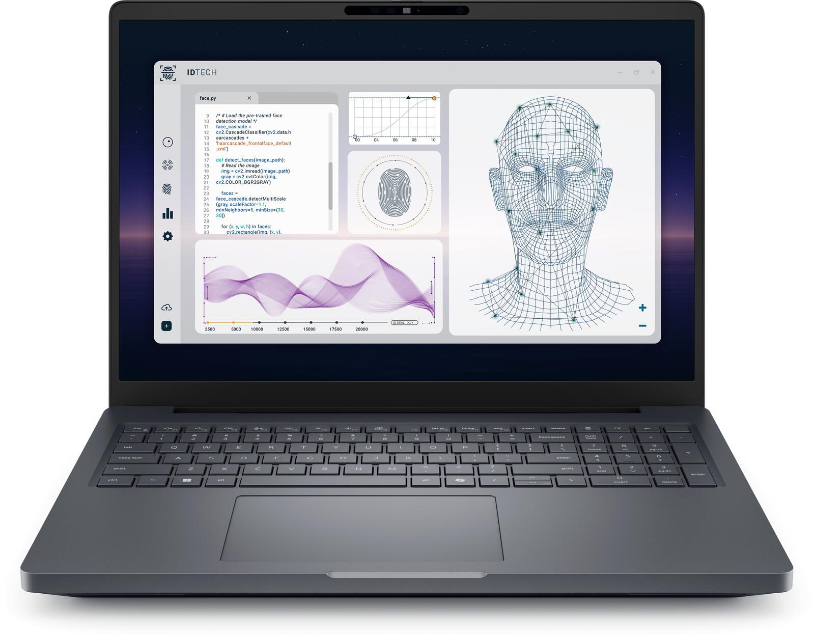 Ordinateur portable Dell Pro Max Plus 16 MB16250 Intel® Core™ Ultra 7 265HX, écran 40,6 cm (16"), 32 Go RAM, 1 To SSD, RTX™ PRO 3000, WUXGA, Windows 11 Pro