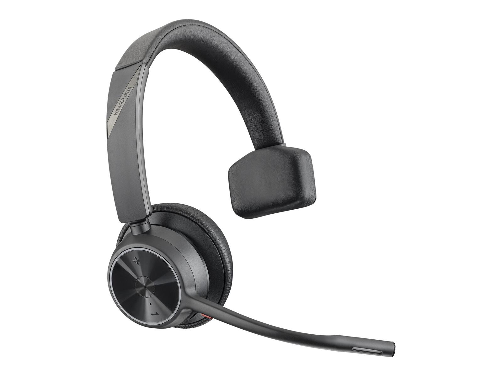 Poly Voyager 4300 UC Series 4310 - Casque mono On-Ear USB-A, Bluetooth, sans fil, certifié Zoom