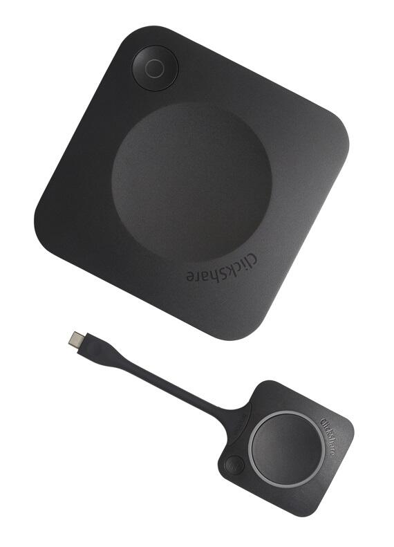 Système de conférence sans fil ClickShare CX-20 Gen 2 Barco 4K UHD, USB-C, USB-A, HDMI, AirPlay, LAN, WLAN, avec 1 bouton inclus