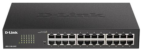 D-Link DGS-1100-24V2/E, Commutateur géré Layer2 Smart Gigabit 24 ports